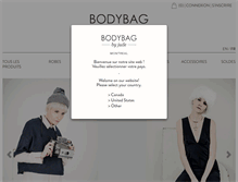 Tablet Screenshot of bodybagbyjude.com